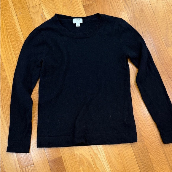 J. Crew Black and Gray Teddie Sweaters - Picture 3 of 6